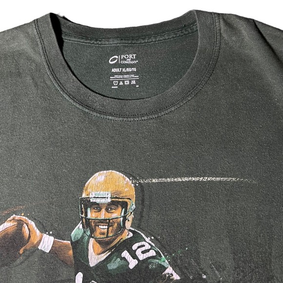 Aaron Rodgers RELAX Adult Green Bay Packers NFLPA Short Sleeve T-shirt Size XL - Picture 4 of 8